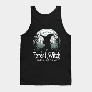 Wicca Witchcraft Forest Witch Tank Top